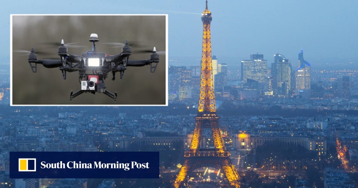 Drones paris over washingtonpost