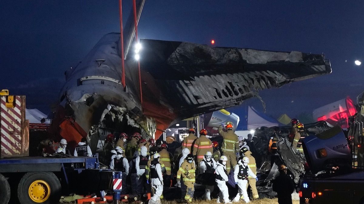 Plane crash korea